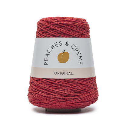 Peaches & Crème Cones Yarn Red