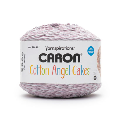 Caron Cotton Angel Cakes Yarn Elderberry Lilac