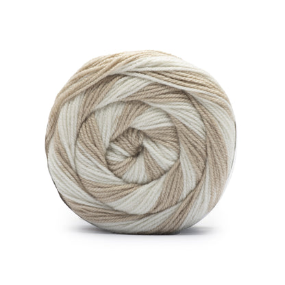 Caron Cinnamon Swirl Cakes Yarn Beige Swirl