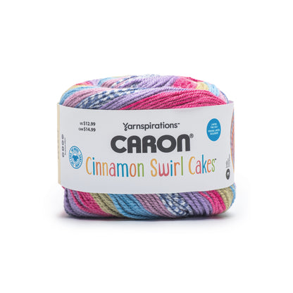 Caron Cinnamon Swirl Cakes Yarn Jam Swirl