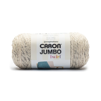 Caron Jumbo Twirl Yarn (340g/12oz) - Discontinued Shades Off White Ribbon