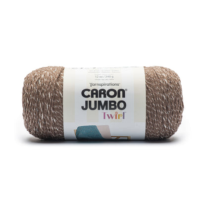 Caron Jumbo Twirl Yarn (340g/12oz) - Discontinued Shades Truffle Ribbon
