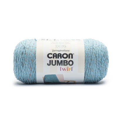 Caron Jumbo Twirl Yarn (340g/12oz) - Discontinued Shades Sky Blue Ribbon
