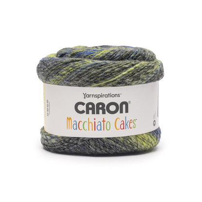 Caron Macchiato Cake Yarn (227g/8oz) Blue Black Shock