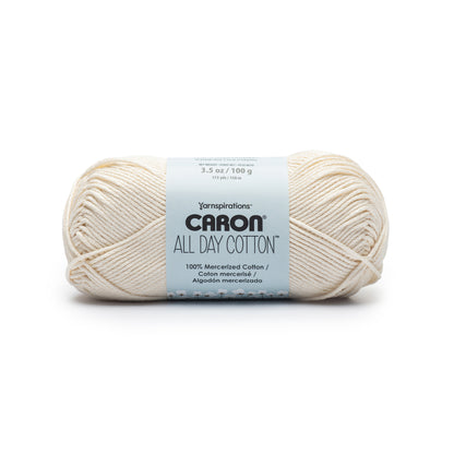 Caron All Day Cotton Yarn (100g/3.5oz) Cream