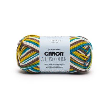 Caron All Day Cotton Prints Yarn (100g/3.5oz) Riverbank