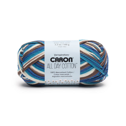 Caron All Day Cotton Prints Yarn (100g/3.5oz) Lazy River