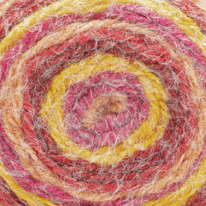 Caron Colorama Halo Stripes and Solids Yarn (227g/8oz) Snapdragon