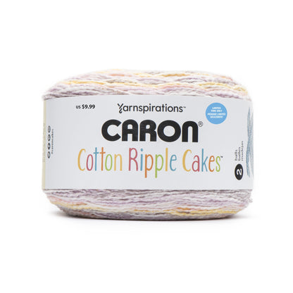 Caron Cotton Ripple Cakes Yarn Mauve Glow