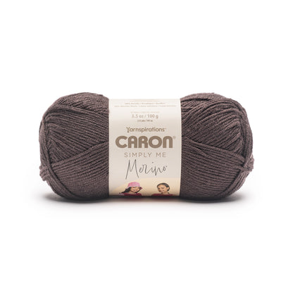 Caron Simply Me Merino Yarn (100g/3.5oz) Cocoa Bean Heather