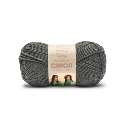 Caron Simply Me Yarn (160g/5.64oz) Dark Gray Heather
