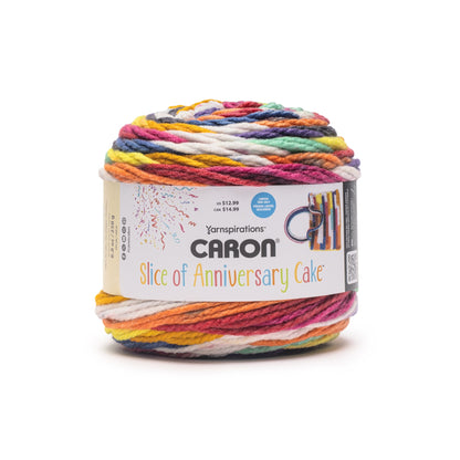 Caron Slice of Anniversary Cake Yarn (250g/8.8 oz) Prismatic
