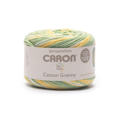 Caron All in One Cotton Granny (160g/5.6oz) Lemon Lime