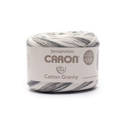 Caron All in One Cotton Granny (160g/5.6oz) Silver Smoke