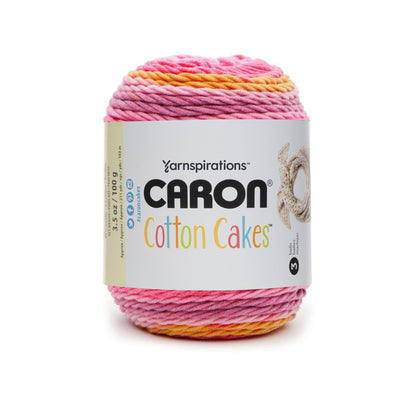 Caron Cotton Cakes Yarn (100g/3.5oz) - Discontinued Shades Blushing Melon