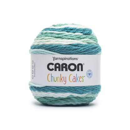 Caron Chunky Cakes Yarn (280g/9.9oz) Turquoise Swirl