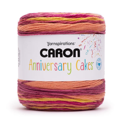 Caron Anniversary Cakes Yarn (1000g/35.3oz) - Discontinued Shades Raspberries Jubilee