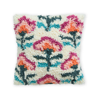 Bernat Latch It Kit - Fleece Pillow Blooming