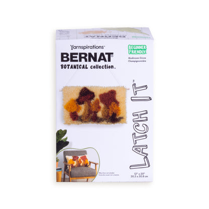 Bernat Latch It Kit - Abstract Botanical Mushroom Grove