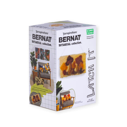 Bernat Latch It Kit - Abstract Botanical Mushroom Grove