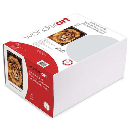 WonderArt Lion Kit 27" x 40" - Discontinued Items Lion