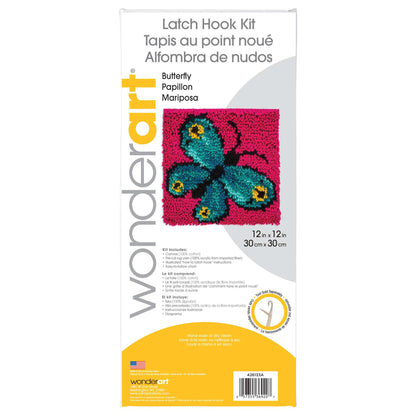 WonderArt Butterfly Kit 12" x 12" - Discontinued Items Butterfly