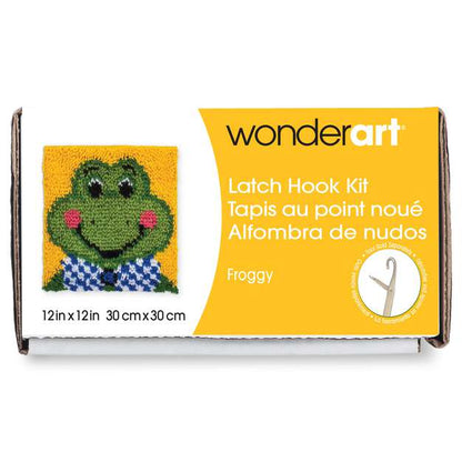 WonderArt Froggy Kit 12" x 12" - Discontinued Items Froggy