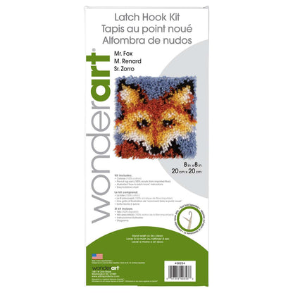 WonderArt Mr Fox Kit 8" x 8" - Discontinued Items Mr Fox