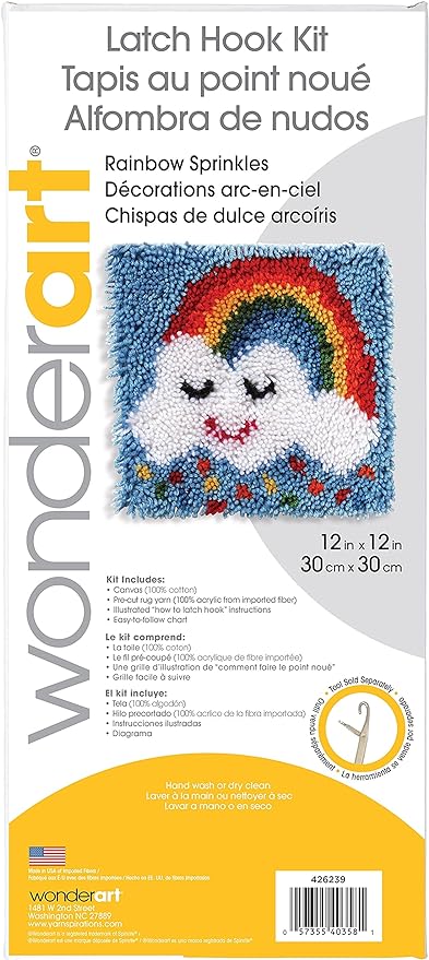 WonderArt Rainbow Sprinkles 12" x 12" - Discontinued Items WonderArt Rainbow Sprinkles 12" x 12" - Discontinued Items