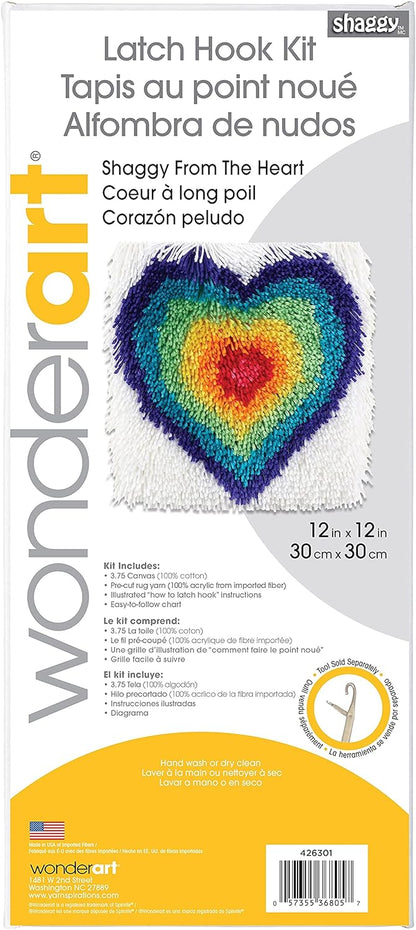 WonderArt Shaggy From The Heart Kit 12" x 12" - Discontinued Items WonderArt Shaggy From The Heart Kit 12" x 12" - Discontinued Items