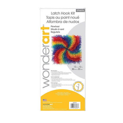 WonderArt Shaggy Pinwheel Kit 12" x 12" - Discontinued Items WonderArt Shaggy Pinwheel Kit 12" x 12" - Discontinued Items
