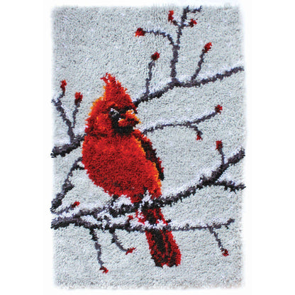 WonderArt Classic Cardinal Kit 20" x 30" - Discontinued Items Cardinal