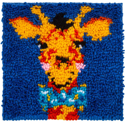 WonderArt Bowtie Giraffe Kit 12" x 12" - Discontinued Items Bowtie Giraffe