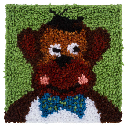 WonderArt Bowtie Monkey Kit 12" x 12" - Discontinued Items Bowtie Monkey