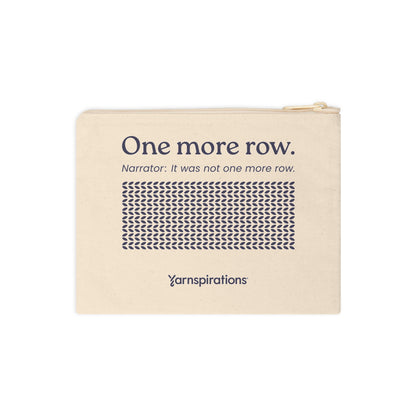 One More Row Zipper Pouch One More Row Zipper Pouch
