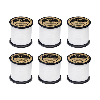 Anchor Spooled Floss 10 Meters - Clearance Shades 0001 Snow White