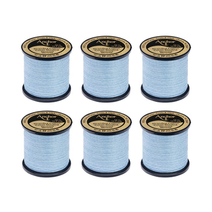 Anchor Spooled Floss 10 Meters - Clearance Shades 0144 Delft Blue Very Light