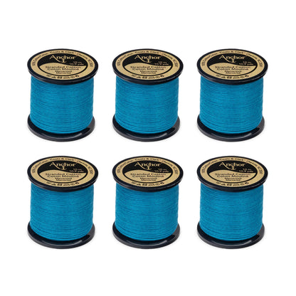 Anchor Spooled Floss 10 Meters - Clearance Shades 0169 Surf Blue Medium