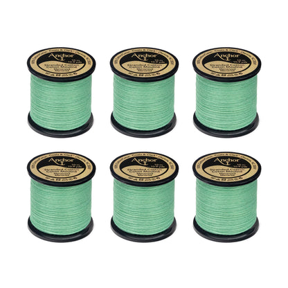 Anchor Spooled Floss 10 Meters - Clearance Shades 0203 Mint Green Light
