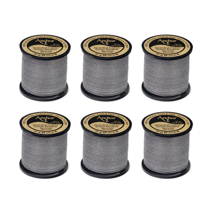 Anchor Spooled Floss 10 Meters - Clearance Shades 0235 Charcoal Grey Medium