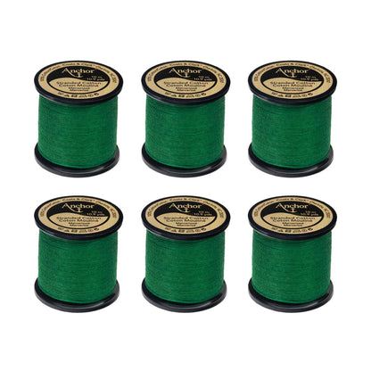 Anchor Spooled Floss 10 Meters - Clearance Shades 0246 Grass Green Very Dark