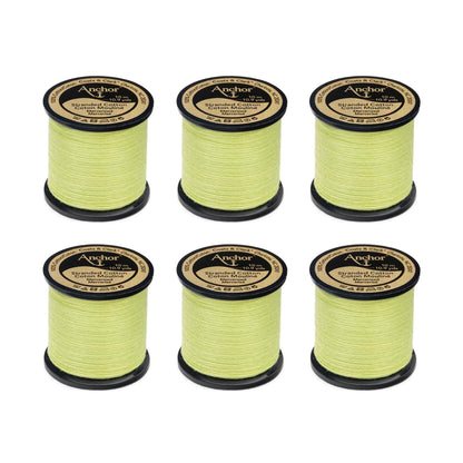 Anchor Spooled Floss 10 Meters - Clearance Shades 0253 Parrot Green Very Light