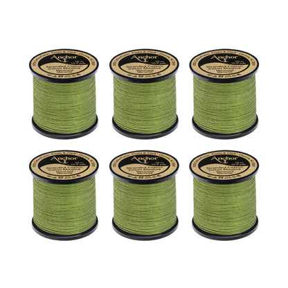 Anchor Spooled Floss 10 Meters - Clearance Shades 0267 Avocado Medium