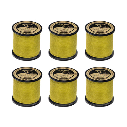 Anchor Spooled Floss 10 Meters - Clearance Shades 0280 Olive Green Medium
