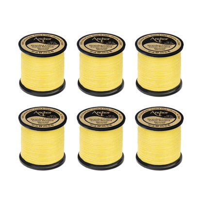 Anchor Spooled Floss 10 Meters - Clearance Shades 0288 Canary Yellow Light