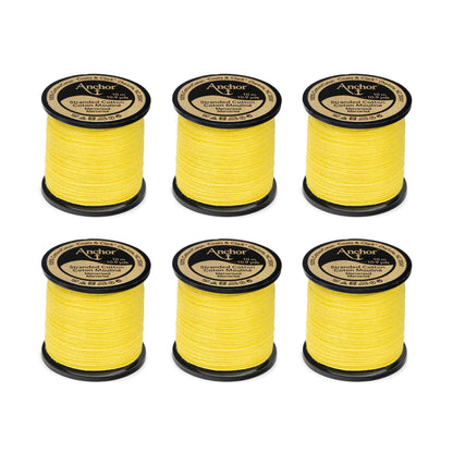 Anchor Spooled Floss 10 Meters - Clearance Shades 0289 Canary Yellow Medium Light