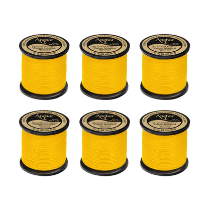Anchor Spooled Floss 10 Meters - Clearance Shades 0291 Canary Yellow Dark