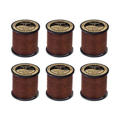 Anchor Spooled Floss 10 Meters - Clearance Shades 0360 Coffee Dark
