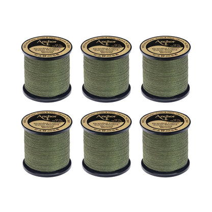 Anchor Spooled Floss 10 Meters - Clearance Shades 0861 Laurel Green Medium