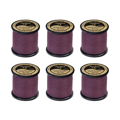 Anchor Spooled Floss 10 Meters - Clearance Shades 0873 Amethyst Dark